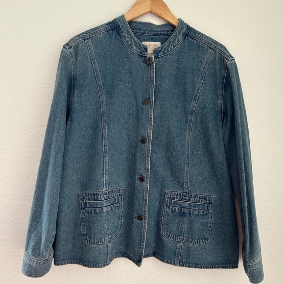 J. Jill Jackets & Blazers - J. Jill Denim Jacket